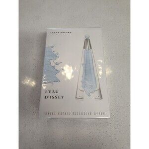 L'eau Dissey Issey Miyake 1.6 oz eau de toilette, 3.3 oz lotion SEALED